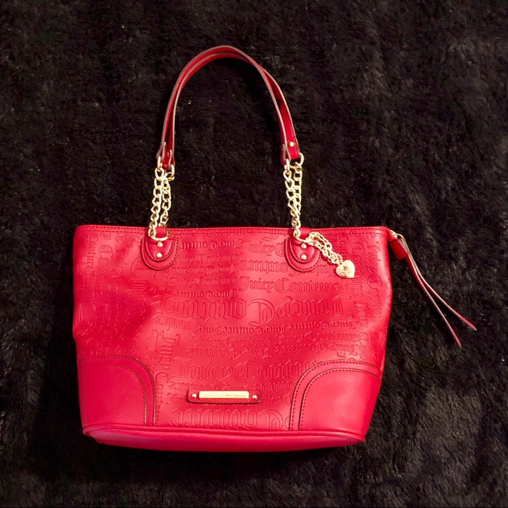 NWOT Juicy Couture Cherry Red Shoulder bag.